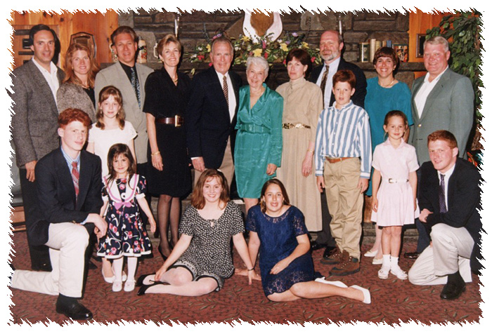 Family at Woodloch Pines 1993